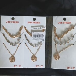 Goldtone Nwt necklaces